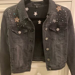Adorable Star Stud Jean jacket